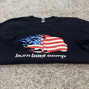 Burn Boot Camp Short Sleeve Shirt Patriotic
